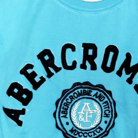 Abercrombie Unisex Embroidered NY T-Shirt - M - Picture 3 of 3